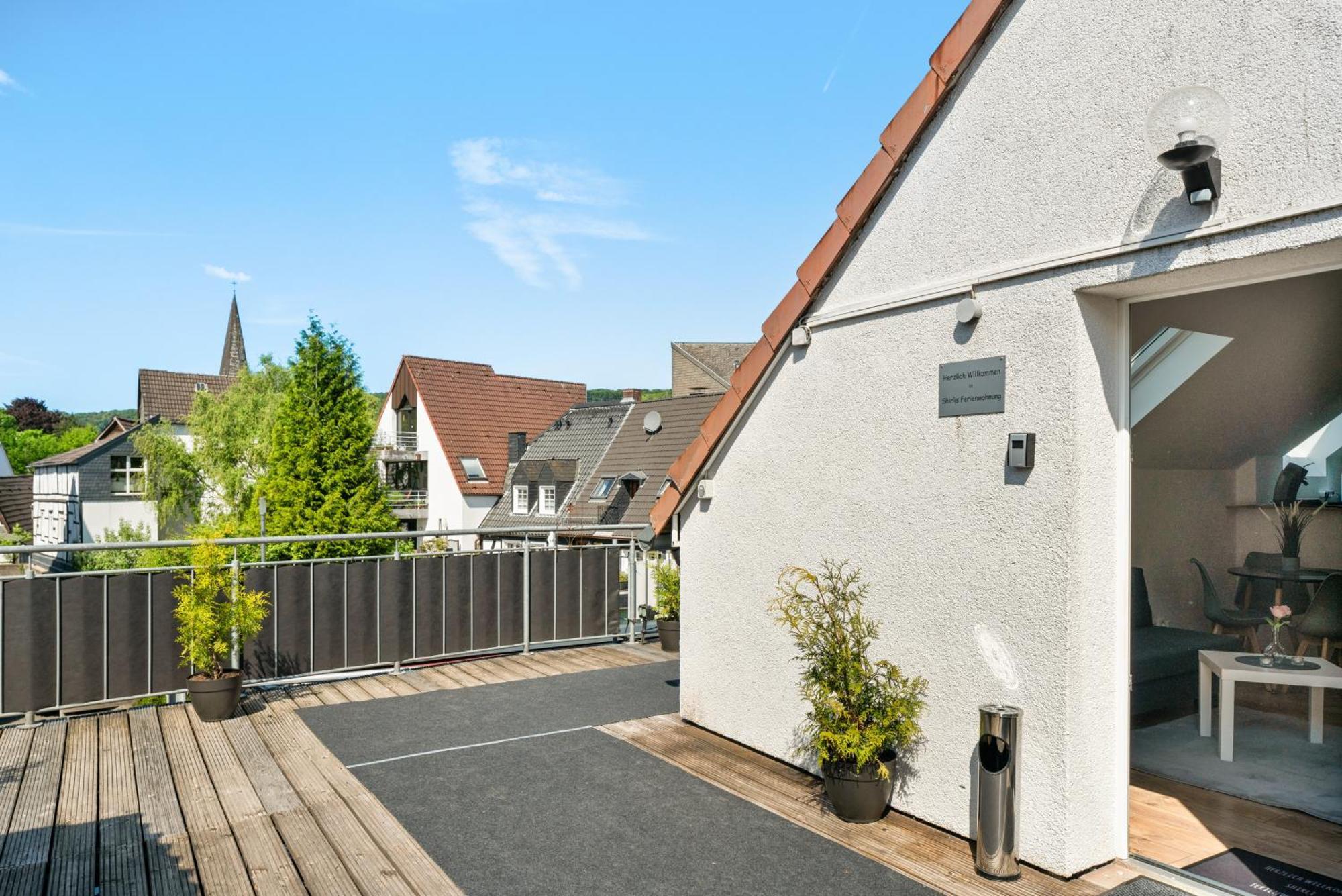 Mola Apartments-Charmante Ferienwohnung Im Herdecke Zentrum Fuer 3 Personen-Grosse Dachterrasse-Grill-Gratis Parken-Wlan Εξωτερικό φωτογραφία