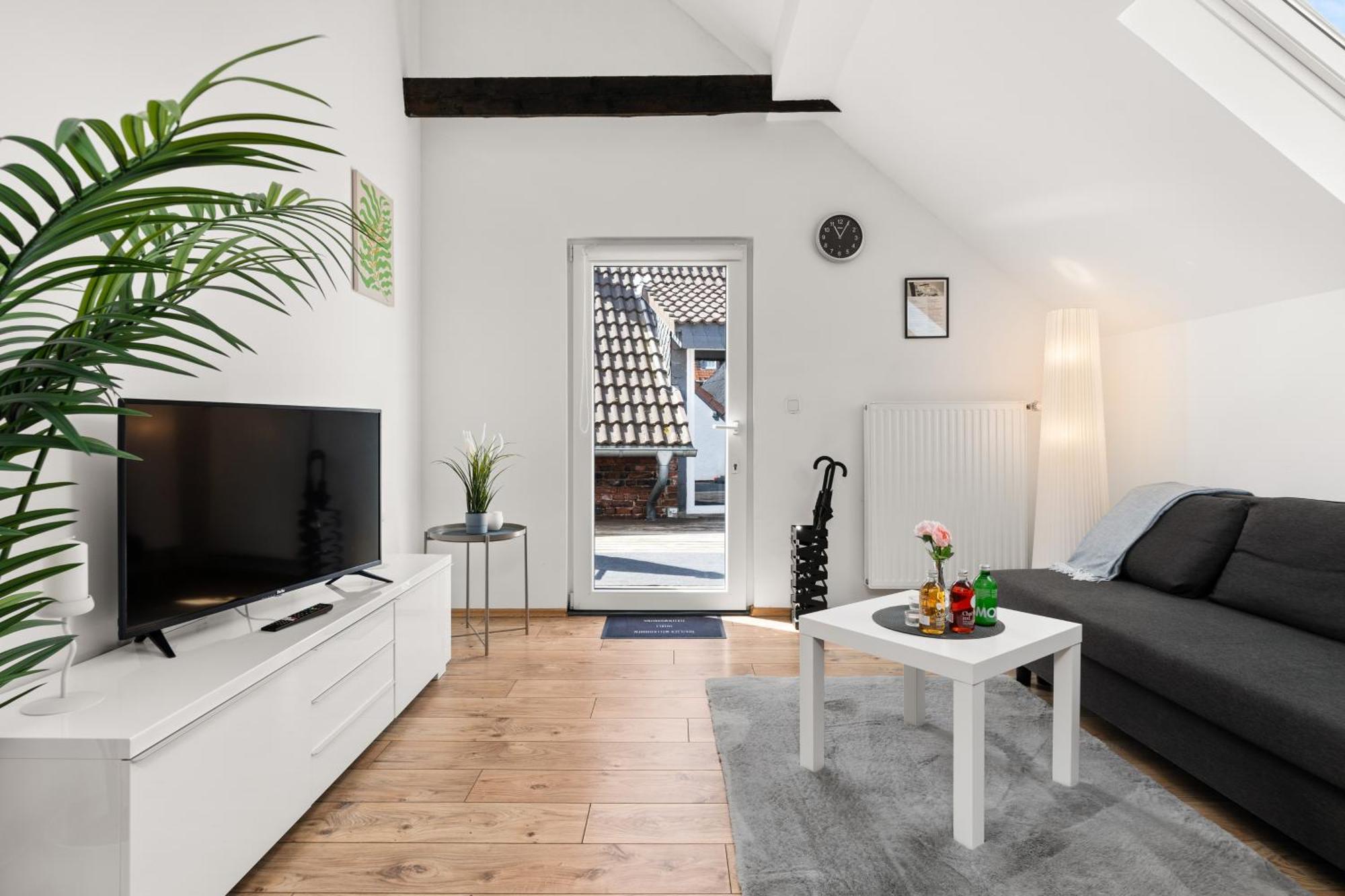 Mola Apartments-Charmante Ferienwohnung Im Herdecke Zentrum Fuer 3 Personen-Grosse Dachterrasse-Grill-Gratis Parken-Wlan Εξωτερικό φωτογραφία